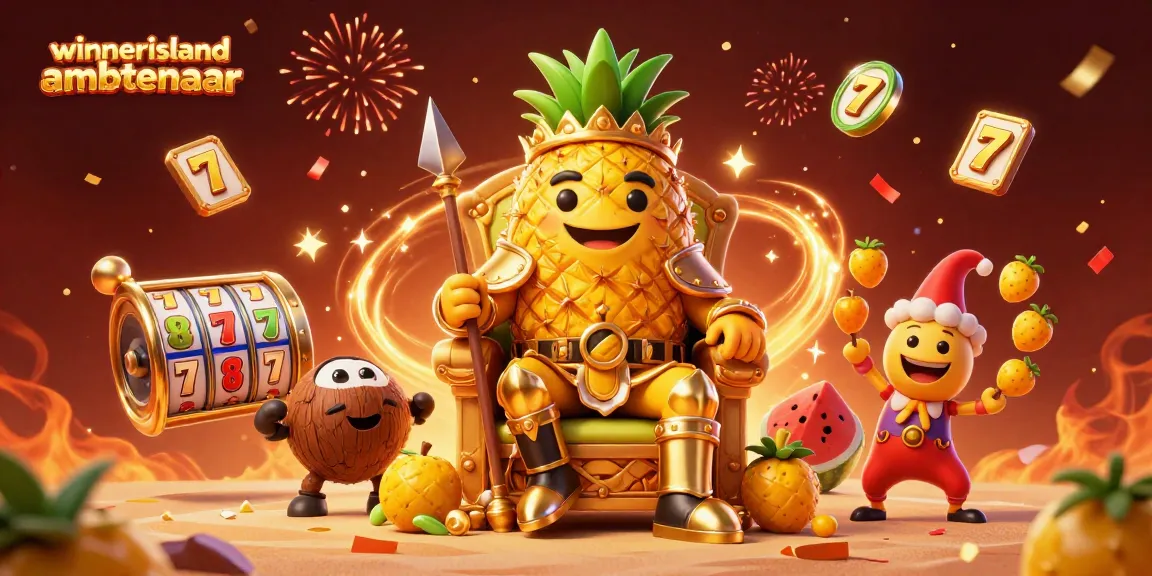 Engage in the vibrant world of winnerisland ambtenaar with golden jackpot reels and a lively casino atmosphere.